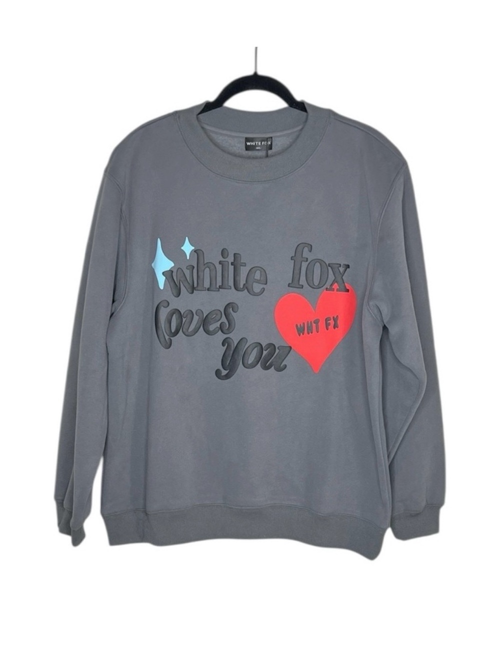 White Fox It’s True Sweater- Volcanic